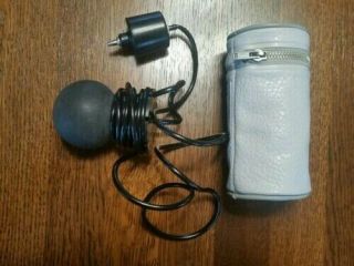 Vintage Air Bulb Cable Release W/case 9 