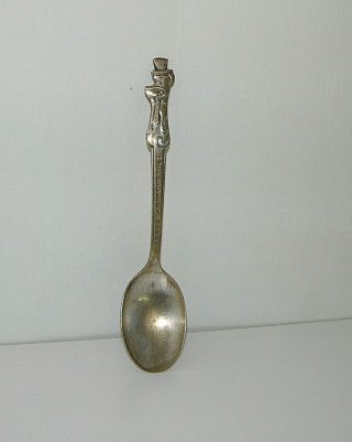 Vintage Huckleberry Hound Silverplate Spoon 6 " Huckleyberry Hound Spoon