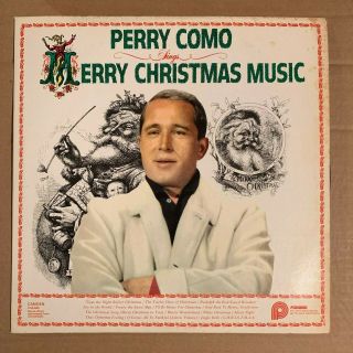 Perry Como - Sings Merry Christmas Music - Nm Vintage Vinyl Lp - I 