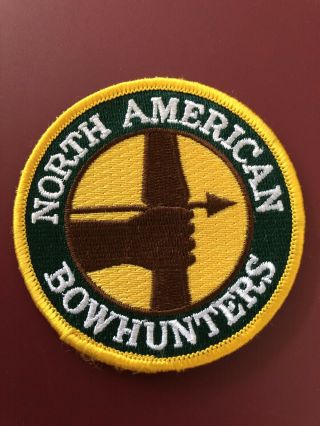 Vintage Hunting Patch “north American Bowhunters”
