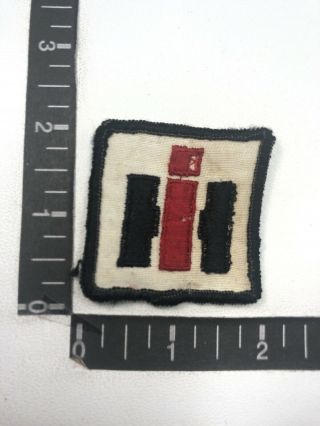 Vtg As - Is - Rough.  Case Ih International Harvester Farmer Tractor Equip Patch 07e0