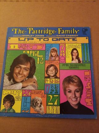 The Partridge Family Up To Date Vintage Vinyl Record Ex,