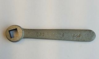 Vintage Armstrong 582 5/16 " Engineers Tool Post Wrench - Square Drive - Lathe