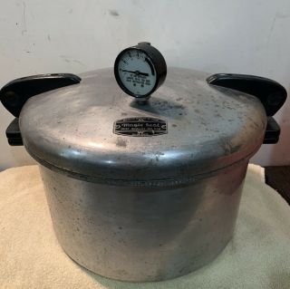 Magic Seal Best Quality 7 - 16 Pressure Cooker Canner 16 Quart Vintage Pot