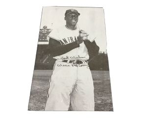 J.  D.  Mccarthy Postcard Willie Mccovey San Francisco Giants 1950 