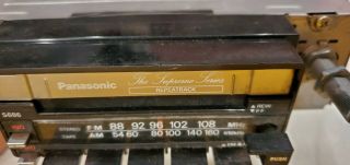 Vintage Panasonic Cq - S686eu Cassette Player Car Pre - Owned