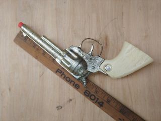 Vintage Nichols Cap Gun Toy Revolver Bull 