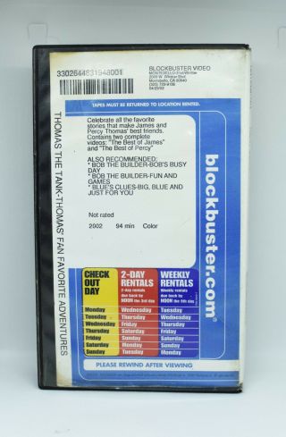 Blockbuster VHS Vintage CASE -,  Hard Plastic,  Collectible 3