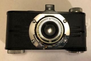 Vintage Argus Irc 35mm Film Camera W/ Collapsable Anastigmat F4.  5 50mm Lens