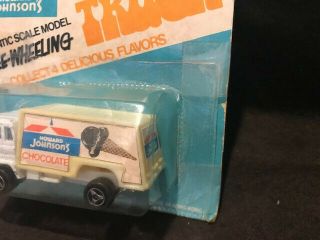Vintage Howard Johnson Chocolate Ice Cream - Wheeling Truck /unopened 2