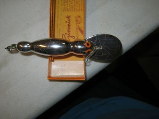 Vintage BOMBER Waterdog Fishing Lure with Papers Model 16MO 2
