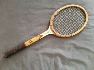 Vintage Spaulding Davis Cup Wooden Tennis Racquet