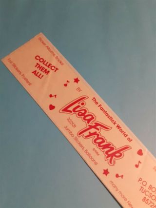 vintage 80 ' s lisa frank teddy bear sticker strip ($20 min) 2