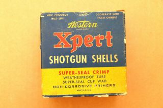 Western Xpert 2 - 3/4 Inch Shotgun Shells 12 Gauge Empty Shotgun Shell Box