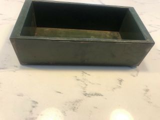 Vintage Green Metal Box/drawer