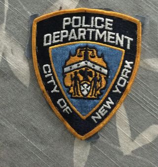 Vintage City Of York Police Department Uniform Patch
