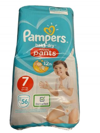 Non Vintage Imported Pampers Easy Ups Pull Pack 52ct