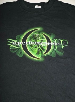 Perfect Circle 13 T Shirt Medium Vintage Tool 2003