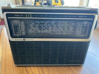 Vintage Ge General Electric 10 Band Monitor Radio Am/fm Sw Receiver Model 7 - 2970