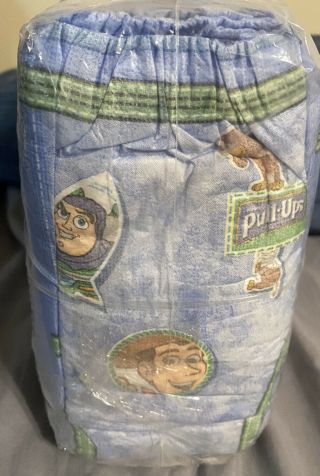 Vintage Huggies Pull Ups Boys Size 4t - 5t.  Sleeve.  27ct Toy Story 3