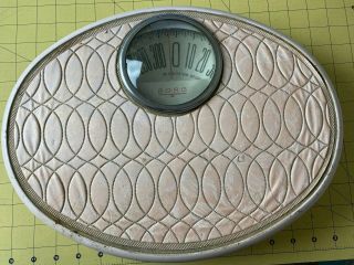 Vintage Borg Bathroom Scale Part - Bubble Glass Weight Reader - Steam Punk Craft