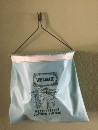 Vintage Welmaid Clothes Pin Bag 404