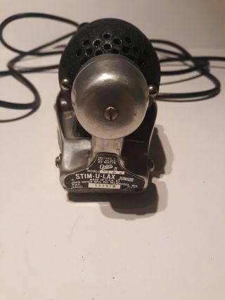Vintage Hand Held Vibrator For Barbers Oster Model M4 Stim - U - Lax Junior
