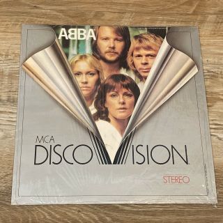 Cover Only Vintage Mca Discovision Laserdisk Abba 74 - 006 (1980) (no Disc)