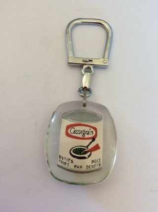 Porte Clefs Bourbon Cassegrain - Petit Pois - Vintage - Keychain