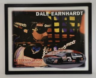 Vintage Dale Earnhardt 1998 16 X 20 Framed Picture Determination Sports Memories