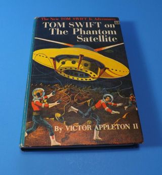 Vintage Book 9 Tom Swift On The Phantom Satellite - Victor Appleton 2