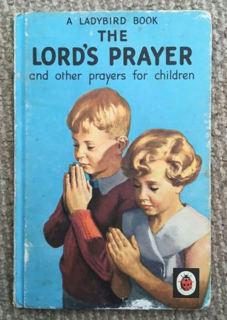 Vintage Ladybird The Lords Prayer Book Series 612 Matt Board
