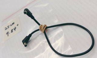 Vintage 25cm (9.  84 ") Flash Sync Cord Male To Male Pc Cable Connector
