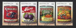 Australia 2018 Vintage Jam Labels Fine