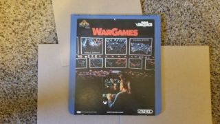 Rca Selectavision War Games Video Disc Ced Movie Vintage.  Very Good.