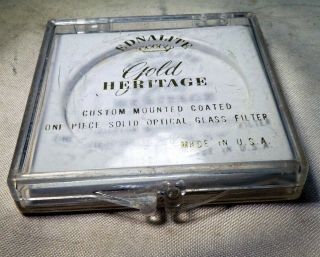 Empty Lens Filter Case Box For Ednalite Series Drop In Series V Vi Vintage