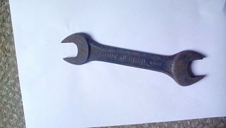 Nd Vintage Spanner Wrench Jenbro 7/16 1/2 Eight Inches Long