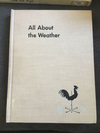 Vintage Random House All About Books All About The Weather 1953 Exlib