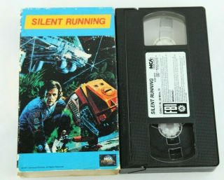 Silent Running Vhs Mca Universal Video 1971 Bruce Dern Sci - Fi Vintage