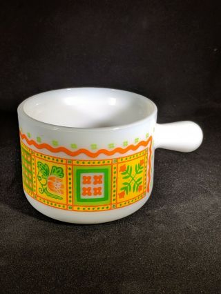 70s Avon Milk Glass Shaving Bowl/trinket Dish Quilt Motif
