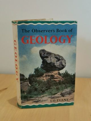 Vintage Observer Book 10 Geology - First Edition With Dust Cover.  Warne