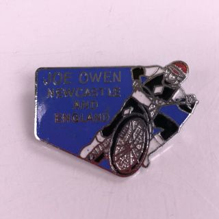 Joe Owen Newcastle And England Speedway Badge Vintage