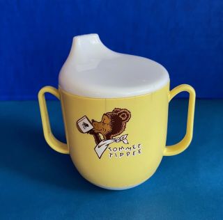 Vintage Tommee Tippy Sippy Cup - Yellow