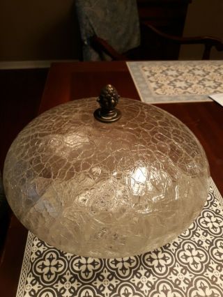 Vintage Glass Ceiling Light Globe Fixture