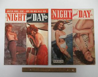 (2) Vintage [1956 - 1958] Night And Day Men 