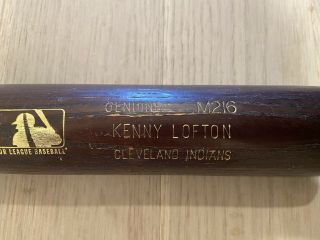 2000 - 01 Kenny Lofton Cleveland Indians Game Bat Louisville Slugger Lvs