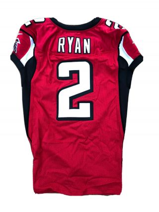 Matt Ryan Game Issued Jersey Patch Atlanta Falcons RARE 2
