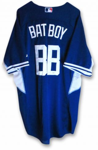 Bat Boy Team Issue Batting Practice Jersey Los Angeles Dodgers Bb Size 46 Holo