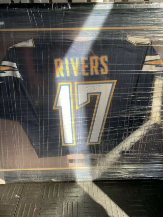 Philip Rivers Game Issued San Diego Chargers Jerssy