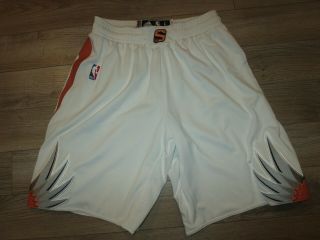 Phoenix Suns Nba Adidas Game Worn Basketball Shorts Lg L